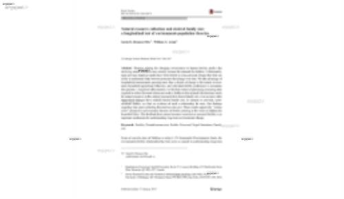 Natural resource collection and desired family size: a longitudinal test of environment-population theories